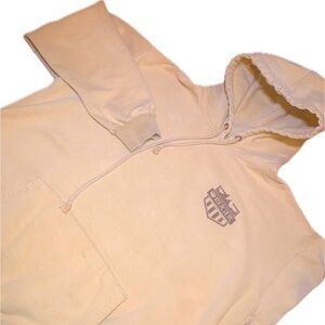 Ruger Guns Firearms Faded Vintage American Pullover Hoodie Sweatshirt Tan L